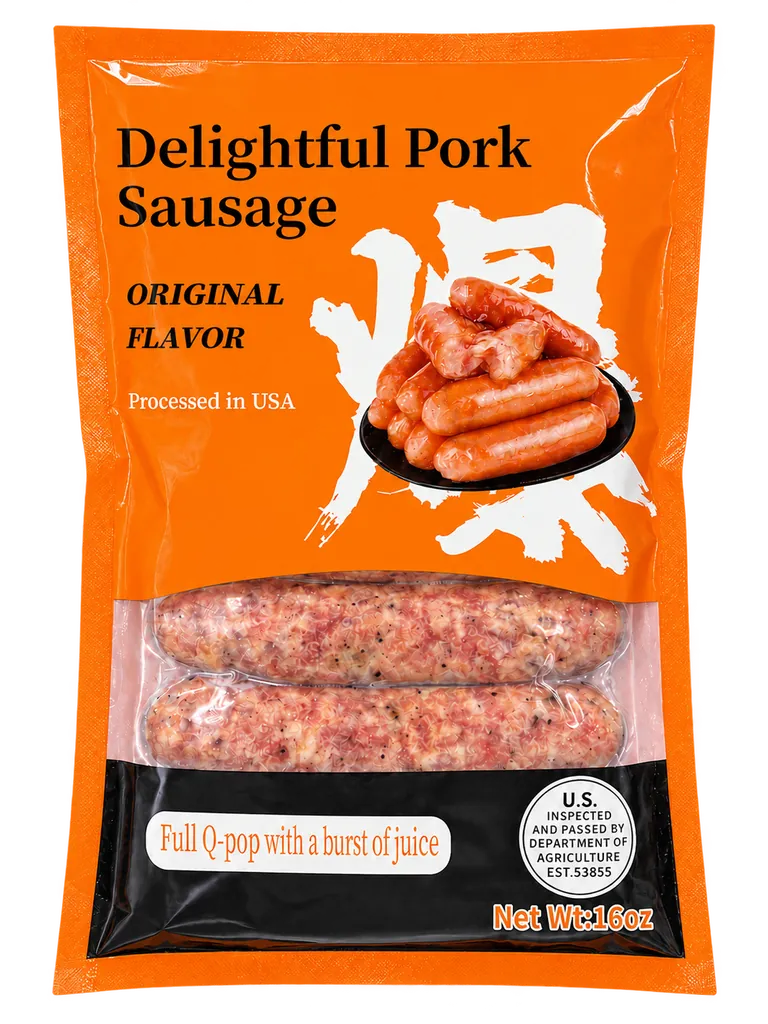 Delightful Pork Sausage Original Flavor